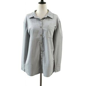 THE NORTH FACE stevie woven button up shirt  Sz M